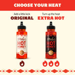 Mike's Hot Honey, 10oz Original Bottles, Spicy Honey Infused with Chili Peppers, Kosher, Gluten-Free, Paleo-Friendly