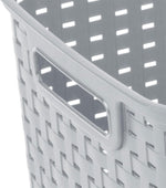 Sterilite 6-Pack Tall Weave Baskets for Organization and Storage