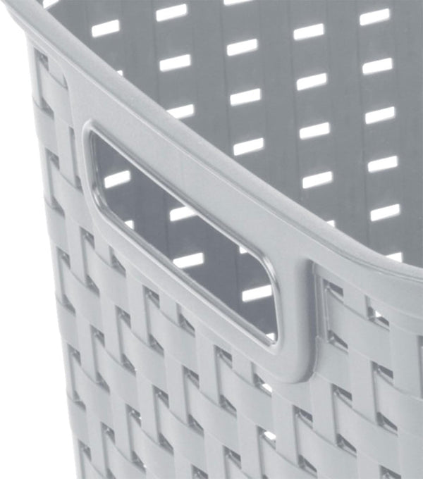 Sterilite 6-Pack Tall Weave Baskets for Organization and Storage