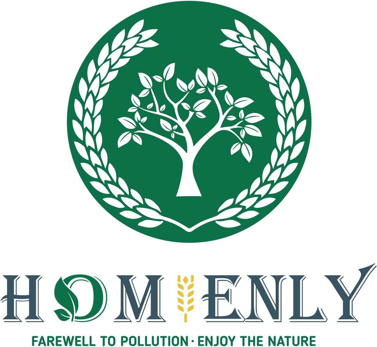 Homienly 40-Piece Premium Wheat Straw Dinnerware Sets, Service for 8, Unbreakable Plates and Bowls Set - Cups Sets, Dinner Plates, Bowls for Kitchen,Dishwasher and Microwave Safe Dishes Set - Multi