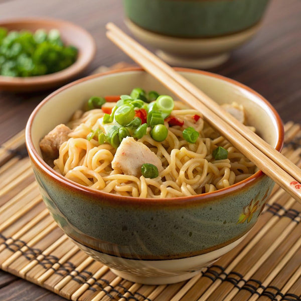 Nissin Cup Noodles Ramen Noodle Soup, Chicken, Microwaveable Paper Cup, 2.25 Ounce, Pack of 12 for Convenient Meals