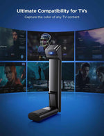 Govee TV Backlight 3 Lite with Fish-Eye Correction Function Sync to 55-65 Inch TVs, 11.8ft RGBICW Wi-Fi LED Strip Lights with Camera, 4 Colors in 1 Lamp Bead, Voice and APP Control, Adapter