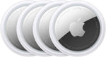 Apple AirTag (1st Generation) 4 Pack Keep Track of and find Your Keys, Wallet, Luggage, Backpack, and More. Simple one-tap Set up with iPhone or iPad, Bluetooth