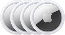 Apple AirTag (1st Generation) 4 Pack Keep Track of and find Your Keys, Wallet, Luggage, Backpack, and More. Simple one-tap Set up with iPhone or iPad, Bluetooth