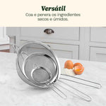 Cuisinart Mesh Strainers, 3-Count Set with Stainless Steel Mesh and Lifetime Warranty