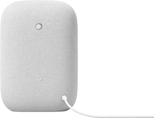 Google Audio Bluetooth Speaker - Chalk, Wi-Fi, Bluetooth, Google Assistant, Stereo Pairing