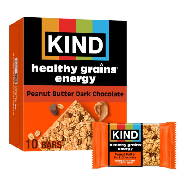 KIND Grains Energy Bars, Mixed Berry, Gluten Free, 10 Count