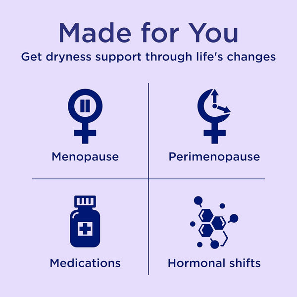 replens doctor-recommended estrogen-free vaginal moisturizer for vaginal dryness, 8 pre-filled applicators