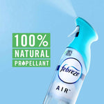 Febreze Air Mist Air Freshener Spray, Odor-Fighting Room Spray, Air Fresheners for Home and Bathroom and Kitchen, Aerosol Can, Linen & Sky Scent, 8.8oz (Pack of 2)