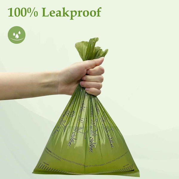 Lavender scented dog poop bags, 240 count, 13" x 9", leakproof, strong, and sturdy