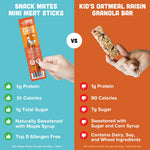 New Primal Snack Mates Chicken & Maple Sticks, Gluten Free, Low Sugar, High Protein Snacks for Kids