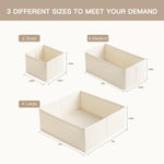 Drawer Organizer Clothes, 10 Pack Dresser Organizer for Baby Clothes and Storage