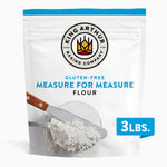 King Arthur Measure for Measure Gluten-Free Flour, 3 lbs, All-Purpose, Non-GMO, Kosher Certified for Baking Cookies, Cakes, Muffins