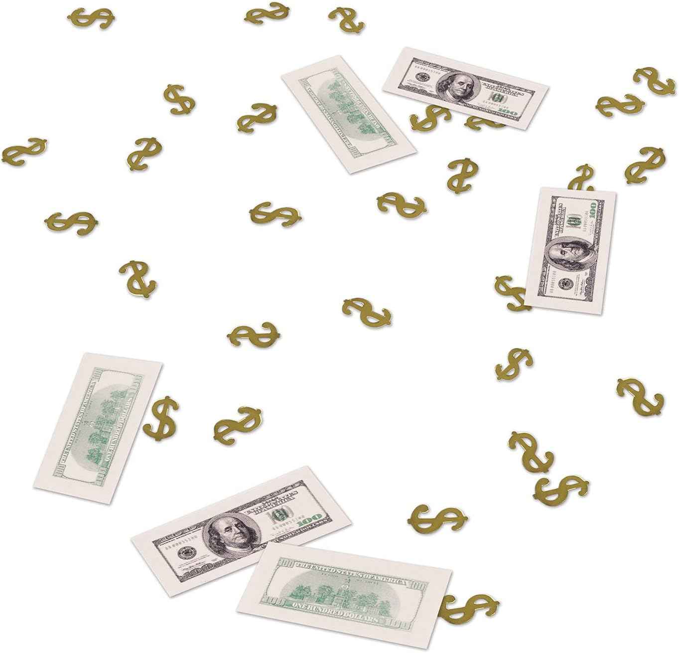 Beistle Big Bucks Print-Fetti