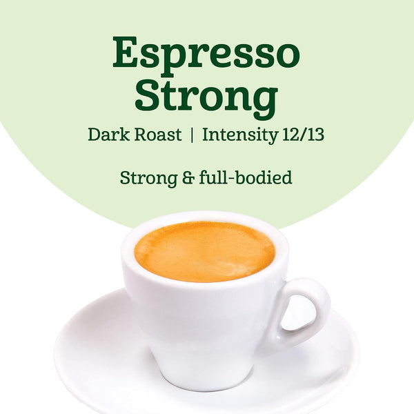 Amazon Fresh Espresso Dark Roast Aluminum Capsules for Nespresso Original Brewers