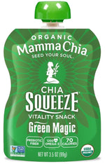 Mamma Chia Squeeze 5 variety (10 pack) Wild Raspberry,Green Magic,Blackberry bliss,Strawberry ,Mango coconut