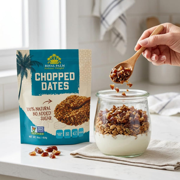 Premium Chopped Dates for Baking and Cooking