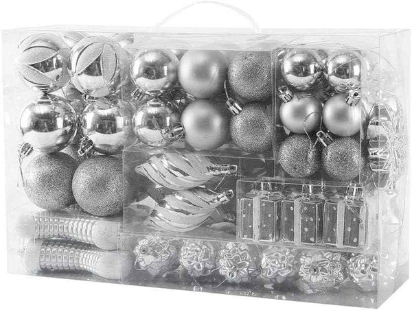 Sattiyrch 76ct Christmas Tree Ornaments Set,Golden Shatterproof Christmas Balls Decorations,Xmas Decorative Hanging Ornaments(Golden)