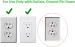 Sleek Socket Original & Patented Flat Ultra-Thin Outlet Concealer with Extension Cord Kit, Multi Outlets Power Strip, Ideal for Home Improvement, Hide Bulky and Messy Cords, 3ft
