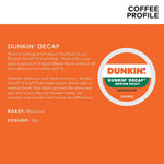 Dunkin' Donuts Decaf Keurig Single-Serve K-Cup Pods, Medium Roast, 44 Count