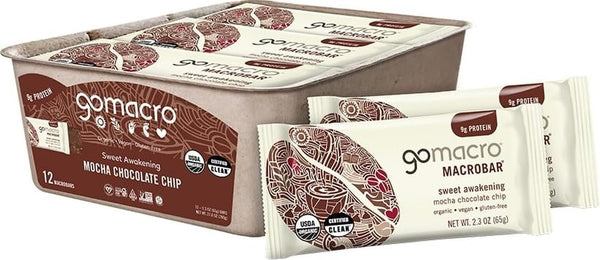 Organic Vegan Protein Bars with Peanut Butter, 12 Count, 2.3 Ounce Each