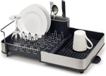 Joseph Joseph Extendable Dish Drying Rack with Dual Parts - Stainless Steel