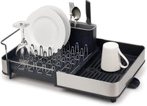 Joseph Joseph Extendable Dish Drying Rack with Dual Parts - Stainless Steel