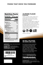 Terrasoul Superfoods organic almond flour pack of 2, 2 lbs each, grain-free, gluten-free, keto baking