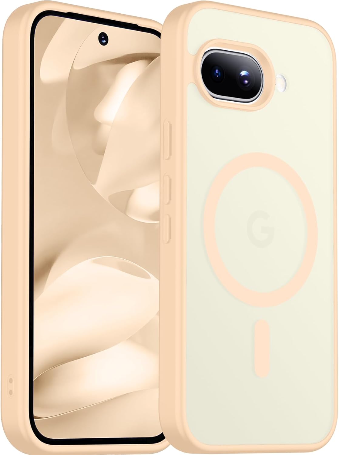 SPIDERCASE Magnetic Case for Google Pixel 10 Pro XL, Military Grade | Slim Translucent Matte | Drop Protection | Shockproof | Anti-Fingerprint | Black