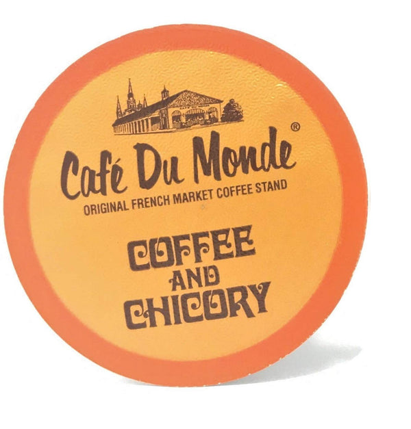 Cafe Du Monde Coffee and Chicory Single-Serve Cup Pods for Keurig Brewers, 12 Count