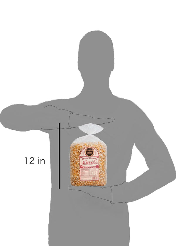 Amish Country Popcorn, 6 lb Bag, Mushroom Popcorn Kernels, Old Fashioned, Non-GMO, Gluten Free