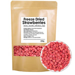 Freeze Dried Strawberries Pieces 8.8 Oz/250g, 100% Natural, No Additives, No Sugar
