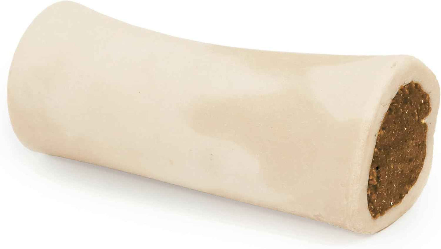 Cadet Stuffed Shin Bone, Long-Lasting Dog Chew Bones for Aggressive Chewers, High Protein Filled Bone Dental Chew for Dogs, Peanut Butter Flavor Filling, 5-6" for Large Dogs