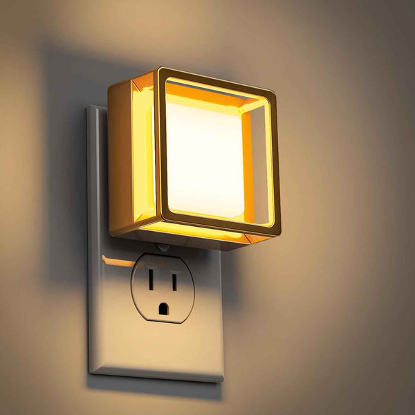 DORESshop LED Night Light, Night Lights Plug Into Wall [2 Pack] with Dusk-to-Dawn Sensor, Dimmable Nightlights, Adjustable Brightness for Bathroom, Hallway, Bedroom,Kids Room,Stairway,Soft White