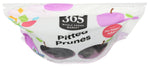 365 by Whole Foods Market Pitted Prunes, 8 oz - Natural Dried Fruit Snack
