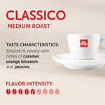 Illy Caffe Medium Roast Espresso Classico Ground Coffee, 8.8 OZ