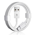 carplay cable for iphone 17 15 16 air pro max usb a to usb c car charger cord