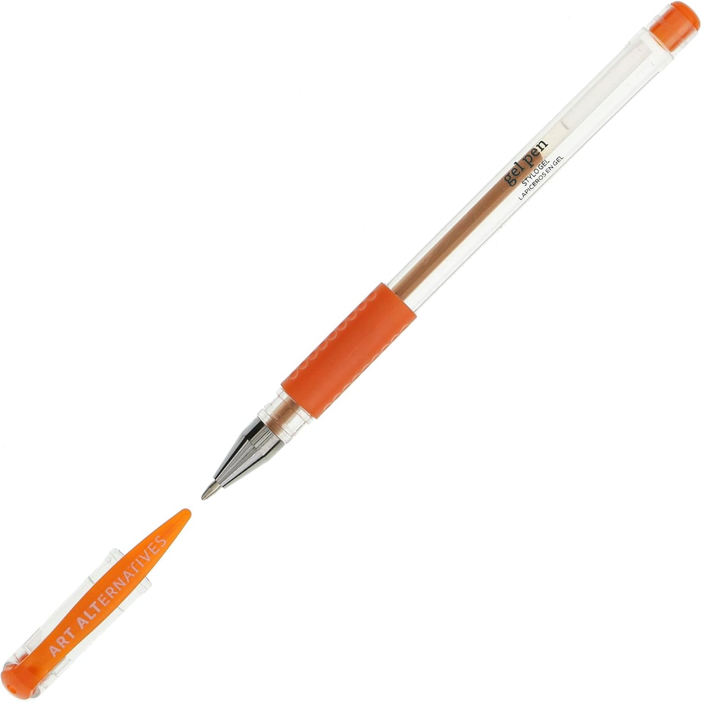 Art Alternatives Gel Pen, Metallic Pink - Ballpoint - Non-Smear + Quick Dry - Writing, Drawing, Coloring, Journal, Planner