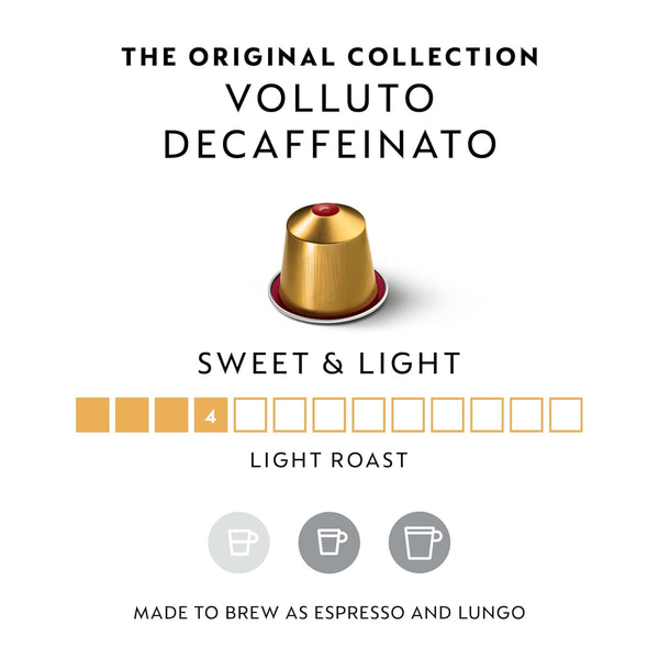 Nespresso Original Line Decaffeinato Coffee Pods 50 Count