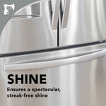 Weiman Stainless Steel Cleaner, 30 Count Cleaning Wipes, Removes Dirt, Grime, and Grease, No Streaks or Residue, Stainless Steel Polish for a Sparkling Clean and Shiny Surface, Cleaning Supplies