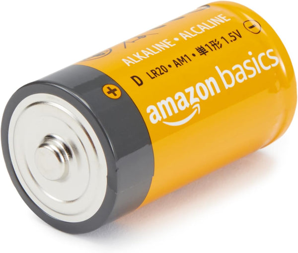 Amazon Basics 108 Count Alkaline Batteries Super Value Pack, Variety Assortment - 48 AA, 36 AAA, 8 C, 8 D, 8 9Volt