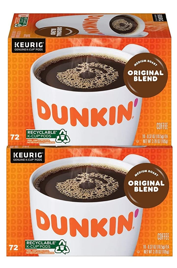 Dunkin' Original Blend Coffee K-Cup Pods 88 Count Pack