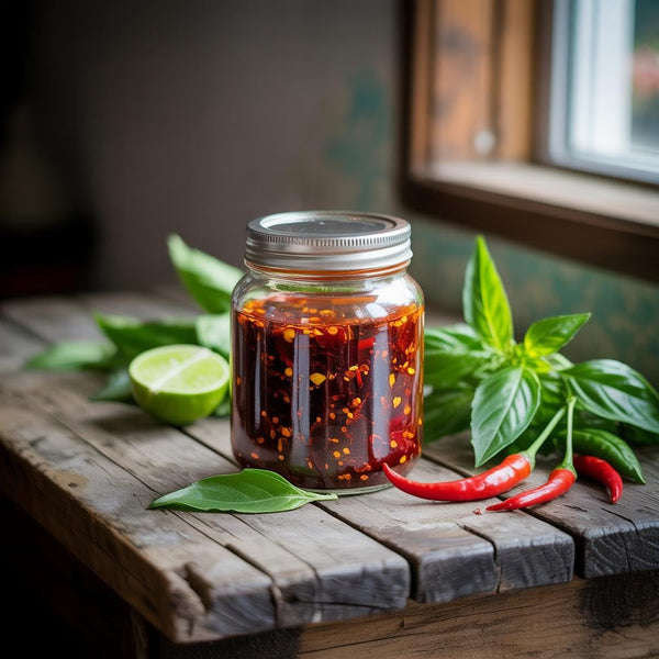 David Chang's Momofuku Chili Crunch, 5.5 Ounces, Spicy Chili Oil with Crunchy Garlic and Shallots