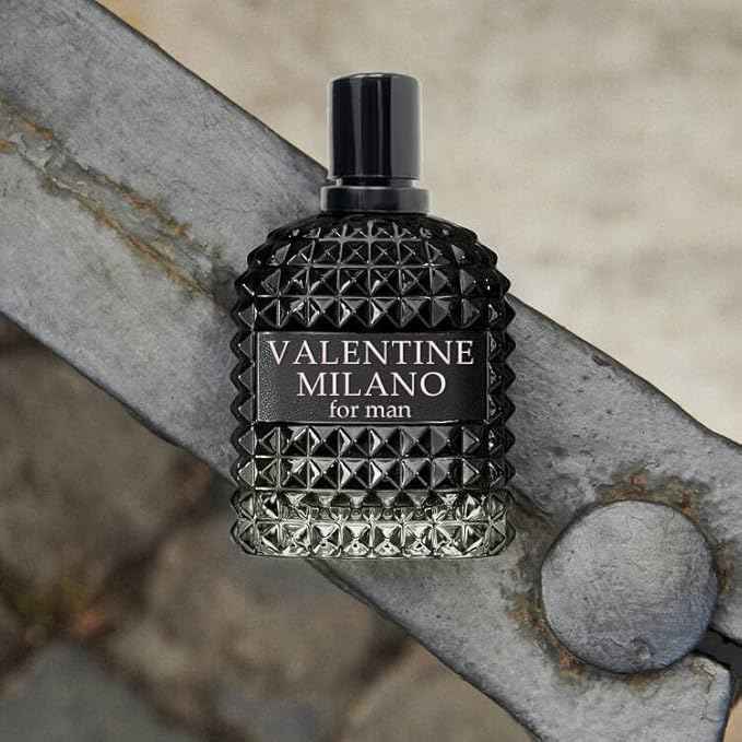 Perfume for Men Valentine Milano Eau de Toilette Natural Spray Men Cologne Masculine Scent 3.4 Fl Oz/100ML, 1