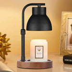 Dimmable Candle Warmer Lamp Adjustable Height Electric Wax Melt Warmer for Jar Scented Candles Suitable for Home Office Decor Birthday Gifts for Women Mom Grandma（with 2 Bulbs）