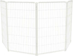 FXW Homeplus Unleashed Indoor Dog Playpen - Stress-Free and Safe Play, Heavy Duty 24 Inch 6 Panels Dog Pen for Puppy and Small Dogs, Black│Patented