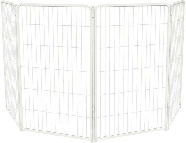 FXW Homeplus Unleashed Indoor Dog Playpen - Stress-Free and Safe Play, Heavy Duty 24 Inch 6 Panels Dog Pen for Puppy and Small Dogs, Black│Patented