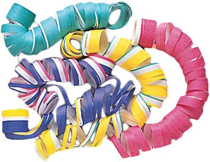 Multicolor Party Throwing Serpentines - Pack of 40 - Fun and Vibrant Decorations for Events & Celebrations