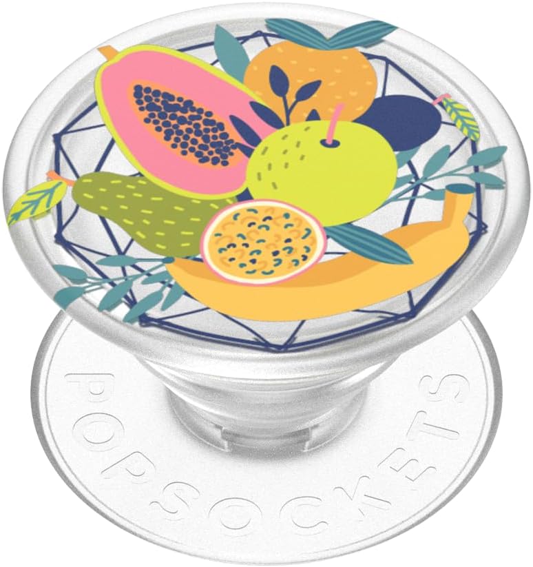 PopSockets Phone Grip with Expanding Kickstand, Adhesive Grip - Neon Pink