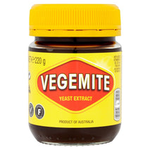 Vegemite 220 gram, virtually fat-free, no artificial colors, suitable for vegetarians
